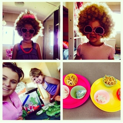 68. Dress Ups & Playdough with one of our favourites :)
